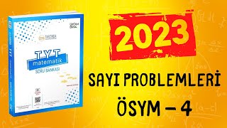 2023  345 TYT MATEMATİK SORU BANKASI ÇÖZÜMLERİ  SAYI PROBLEMLERİ ÖSYM 4 [upl. by Woolson]