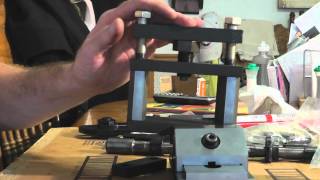 AK47 Kitchen build Rear trunnion rivet installation Tothtoolwmv [upl. by Germana]