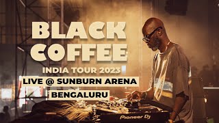 Black Coffee LIVE  Sunburn Festival  Bengaluru  India Tour 2023 FULL SET [upl. by Ggerg]