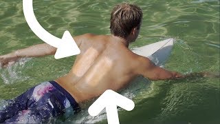 Paddle Your Surfboard Faster amp Longer  The Correct Technique amp Practice Exercises [upl. by Maillil]