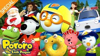 ⭐100min⭐ BANANA CHA CHA  Sing and Dance along with Pororo  Pororo Nursery Rhymes amp Kids Songs [upl. by Lunnete]