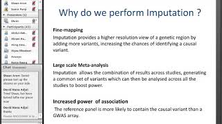 Imputation and its importance in GWAS Lecture 6 [upl. by Maziar]