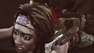 The Walking Dead Michonne  All Season 1 Death Scenes 60FPS HD Death AnimationsMontage [upl. by Llertnor]