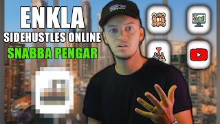 5 SIDEHUSTLES ONLINE  SNABBA PENGAR 2023 [upl. by Ashlin]