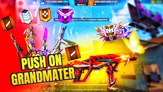 🔴Live Dominating Top 1 Grandmaster V Badge Lobby🗿😤Serious Grandmaster Pushing😡Garena Free Fire [upl. by Leahcimsemaj228]