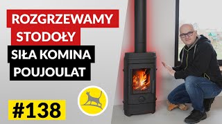 MONTAŻ KOMINA KTÓRY ROZGRZEJE KAŻDĄ STODOŁĘ  PIECYK WOLNOSTOJĄCY W DOMU 138 [upl. by Eirrehs874]