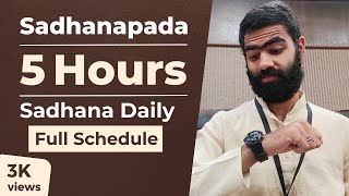 Whats My Schedule in sadhanapada  Mayank Garg [upl. by Arreik]