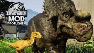 INGENS LIST DINO PACK 5 New Mod Dinosaurs  Jurassic World Evolution Mod Spotlight [upl. by Desmond]