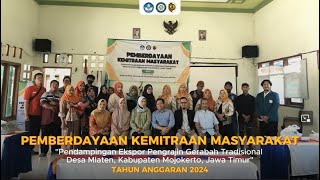 Pendampingan Ekspor Pengrajin Gerabah Tradisional Desa Mlaten MojokertoSkema PKM Hibah DRTPM 2024 [upl. by Lemay786]