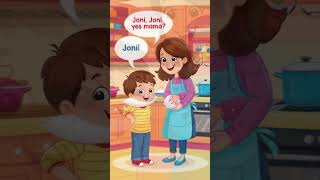 kidoospecial Joni Joni Yes Mama Song  Fun Nursery Rhyme for Kids  Sing Along amp Learn [upl. by Carla]