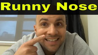 How To Stop A Runny Nose InstantlyEasy Home Remedies [upl. by Lancelle]