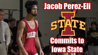 Jacob PerezEli Commits to Iowa State  Paulsboro Wrestling [upl. by Saylor]