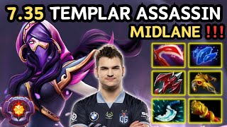 🔥 735 TEMPLAR ASSASSIN Master Tier By BZM 🔥 Insane Damage Immortal 4 BZM  Dota 2 [upl. by Eba826]