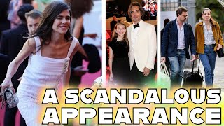 The scandalous appearance of Carlota Casiraghi after her divorce and revelation of a new affair [upl. by Bale]