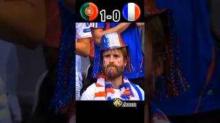 Portugal🇵🇹 vs France🇫🇷  euro 2016 final highlightPortugal crowned champion youtube shorts [upl. by Gassman]