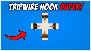 The EASIEST Tripwire Hook Duper Tutorial  Minecraft Java 1206 [upl. by Novi583]