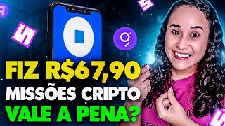 Como Ganhar Dinheiro No App Coinbase Wallet  Criptomoedas Grátis Com Missões Passo a Passo [upl. by Nerte]