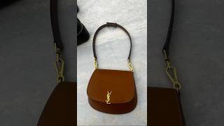 YSL VOLTAIRE TOP HANDLE IN BOX  Black amp brown in lambskin  yvessaintlaurent adjustable strap ysl [upl. by Iow]