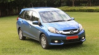 2014 Honda Mobilio  First Drive Review India [upl. by Wadleigh]