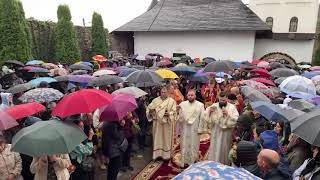 Sfânta Liturghie închinată Înalțării Sfintei Cruci fragment [upl. by Auqenaj]