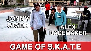 Game Of SKATE  Alexander Rademaker Vs Jonny Giger [upl. by Xineohp412]