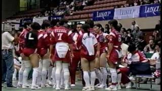 Volleyball  Russia vs Japan 1996 World Grand Prix Sendai Part26 [upl. by Feingold]