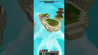 I WON BECAUSE OF HIS FIREBALL minecraft hypixel bedwars minemen fireball pvp gaming bedfight [upl. by Annoda]