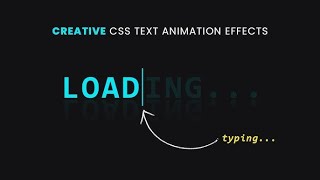 TypeWriter effect on text  CSS Basics 😎 [upl. by Tillo]