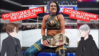 Bayley RETIENE su título ante Naomi y Tiffany Stratton en una BUENA lucha con PÉSIMO final [upl. by Oag11]