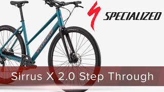 Specialized Sirrus X 20 Step Through [upl. by Nedda861]