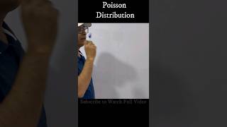 Poisson Distribution Explained in 20 Seconds  Probability Distribution Shorts poissondistribution [upl. by Misab]