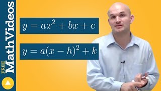 What is vertex form of a parabola EQ [upl. by Asilehc]