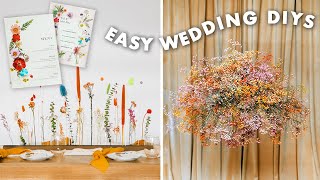 these are the easy wedding trends youll want to DIY [upl. by Suivatna]