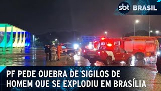 PF pede quebra de sigilo fiscal de responsável por atentado em Brasília  SBT Brasil 151124 [upl. by Navac]