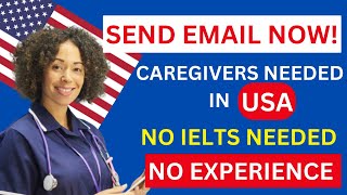 URGENT Relocate to the USA for Free  Caregiver jobs in USA with visa sponsorship caregivers in us [upl. by Leonore726]