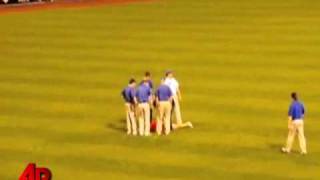 Phillies Fan Stunned by Taser Gets Probation [upl. by Dranel]