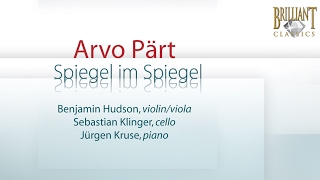 Arvo Pärt Spiegel im Spiegel Full Album [upl. by Syck]