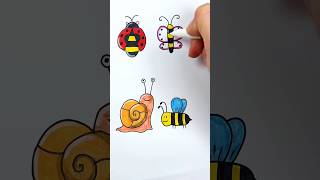 New Idea for ABCD Drawing 🔡 abcd drawingideas drawingidea newdrawingvideo howtodraw drawings [upl. by Mullen]