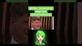 Moderatorin ist begeistert von den Grünen💥⚡️ [upl. by Acebber]