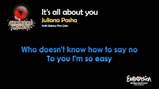 Juliana Pasha  quotIts All About Youquot Albania [upl. by Ekaterina]