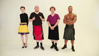 Scottish Kilt  Custom Made Kilts  Length you Prefer  Design you Like [upl. by Dyob]