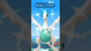 When I caught Shiny Legendary Lugia 😳 Pokemon go [upl. by Malchus104]