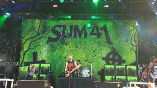 Sum41  Rockfest 2018 Montebello [upl. by Dinny]