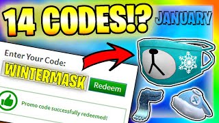 14 Codes ALL NEW PROMO CODES in ROBLOX January 2024 [upl. by Supmart]