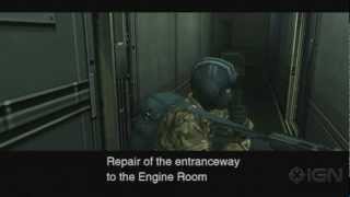 Metal Gear Solid 2 HD  Engine Room  Gameplay [upl. by Cavuoto485]