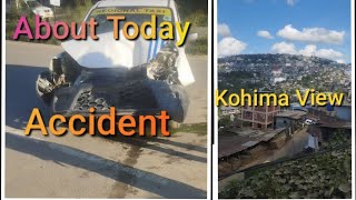 Dimapur to Kohima Road Accident 🙏😭 [upl. by Darrell]