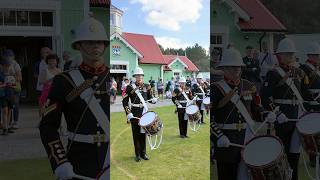 drumcorps with Band HM royalmarines Scotland drumming display at 2024 braemargathering shorts [upl. by Theodosia721]