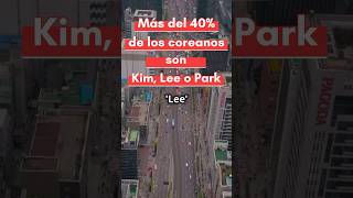 Más del 40 de los coreanos son Kim Lee o Park [upl. by Brest]