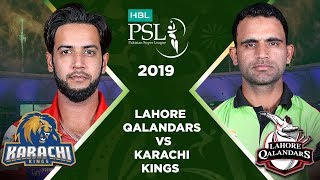 Match 20 Full Match Highlights Lahore Qalandars Vs Karachi Kings  HBL PSL 4  HBL PSL 2019 [upl. by Nobell]