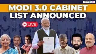 PM Modi Cabinet Portfolio Allocation 2024 LIVE News  Mantri Mandal 2024  Ministry Allocation News [upl. by Etteniuqna]